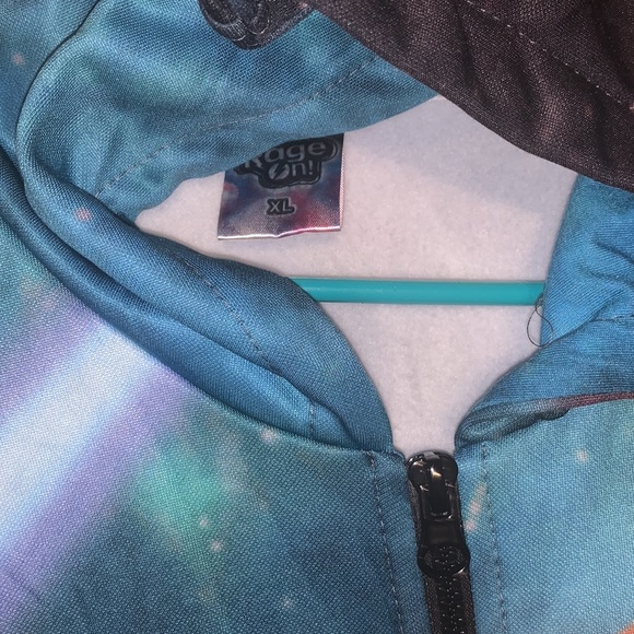 Rage On Size XL Cat Pizza Christmas Union Suit jumpsuit pajamas sleeper - Picture 5 of 7